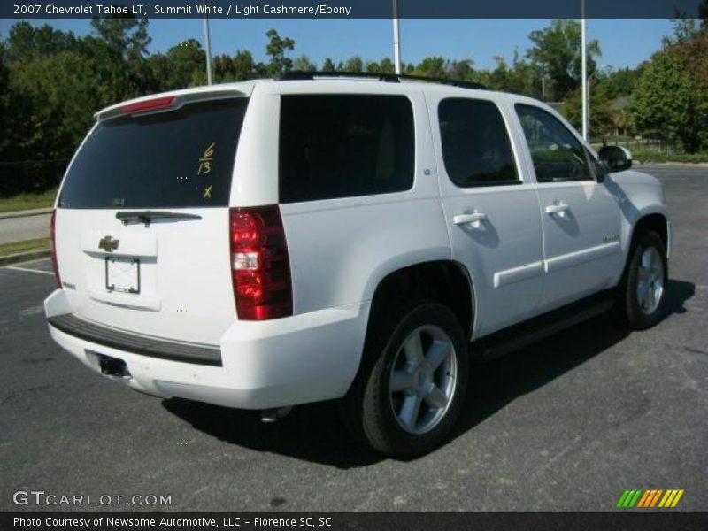 Summit White / Light Cashmere/Ebony 2007 Chevrolet Tahoe LT