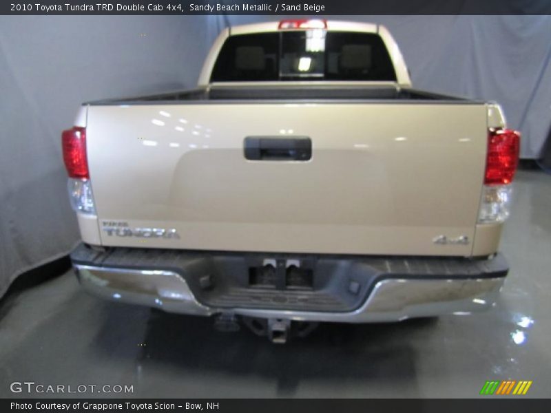 Sandy Beach Metallic / Sand Beige 2010 Toyota Tundra TRD Double Cab 4x4