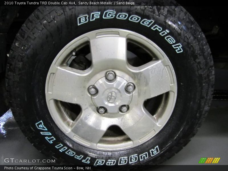Sandy Beach Metallic / Sand Beige 2010 Toyota Tundra TRD Double Cab 4x4