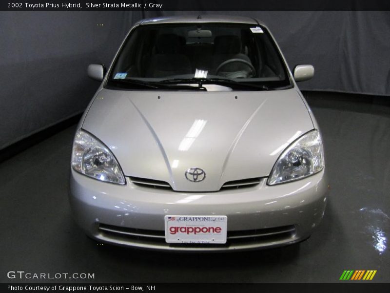 Silver Strata Metallic / Gray 2002 Toyota Prius Hybrid