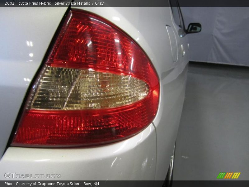 Silver Strata Metallic / Gray 2002 Toyota Prius Hybrid