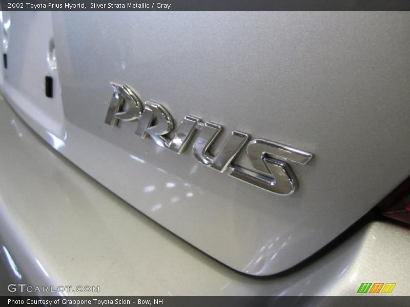 Silver Strata Metallic / Gray 2002 Toyota Prius Hybrid