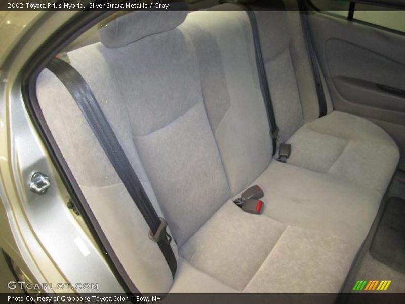 Silver Strata Metallic / Gray 2002 Toyota Prius Hybrid
