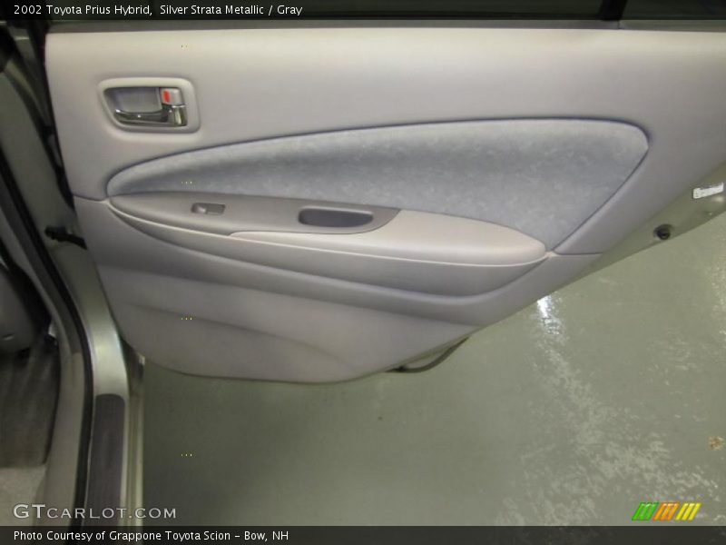 Silver Strata Metallic / Gray 2002 Toyota Prius Hybrid