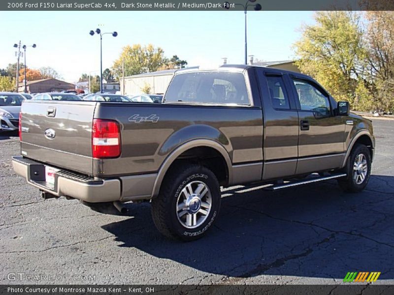 Dark Stone Metallic / Medium/Dark Flint 2006 Ford F150 Lariat SuperCab 4x4