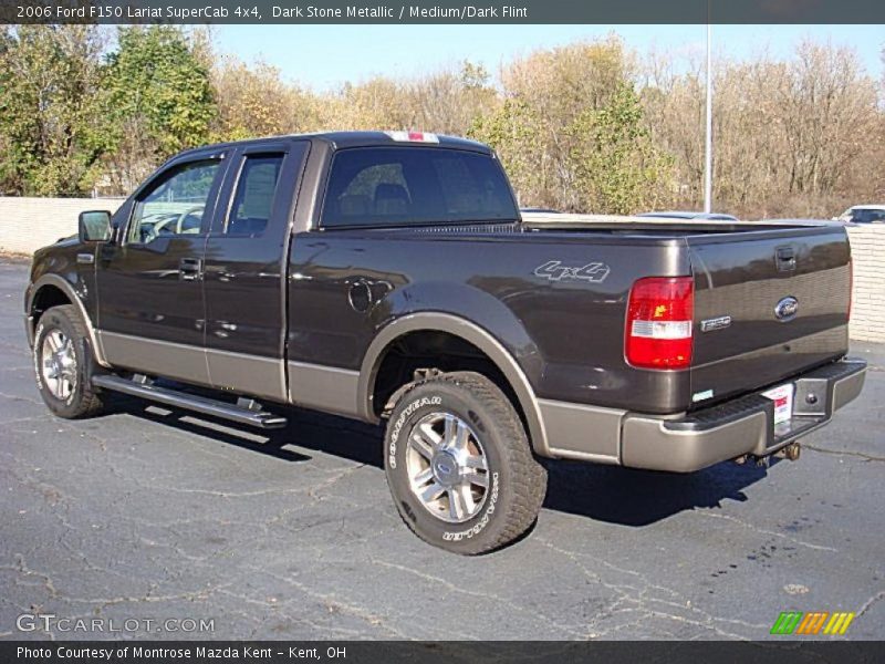 Dark Stone Metallic / Medium/Dark Flint 2006 Ford F150 Lariat SuperCab 4x4