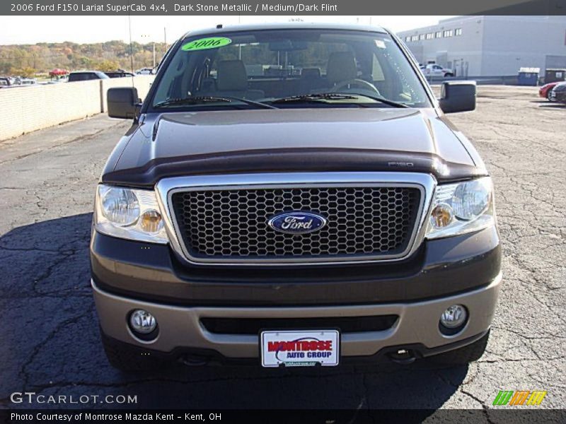 Dark Stone Metallic / Medium/Dark Flint 2006 Ford F150 Lariat SuperCab 4x4