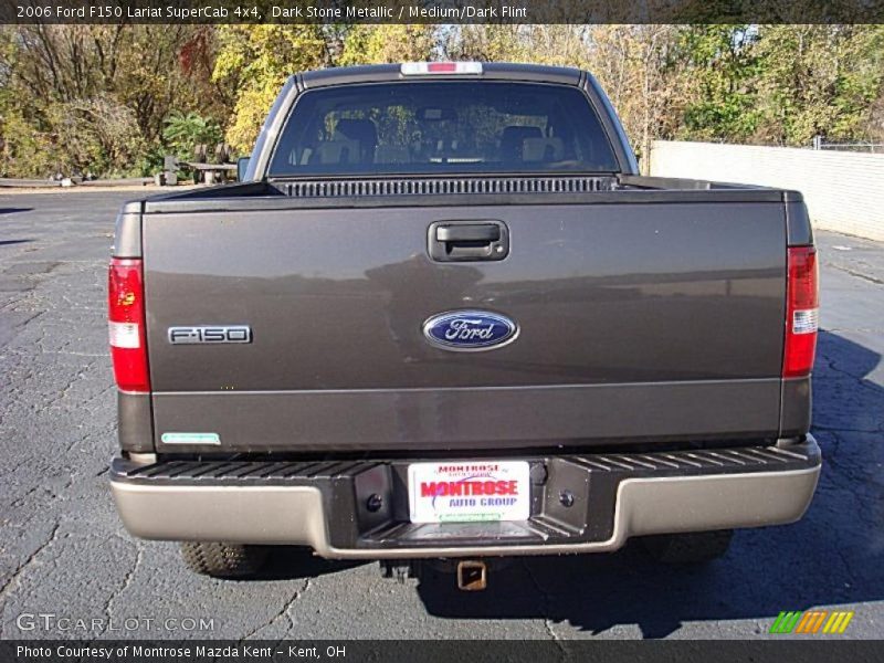 Dark Stone Metallic / Medium/Dark Flint 2006 Ford F150 Lariat SuperCab 4x4