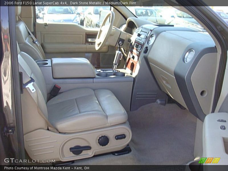 Dark Stone Metallic / Medium/Dark Flint 2006 Ford F150 Lariat SuperCab 4x4