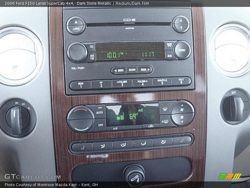 Dark Stone Metallic / Medium/Dark Flint 2006 Ford F150 Lariat SuperCab 4x4