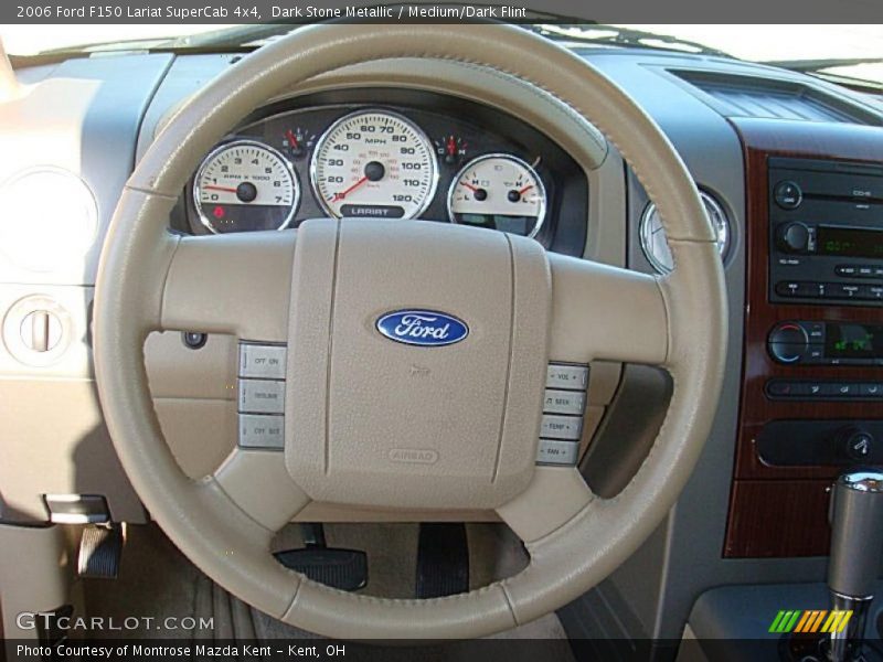 Dark Stone Metallic / Medium/Dark Flint 2006 Ford F150 Lariat SuperCab 4x4