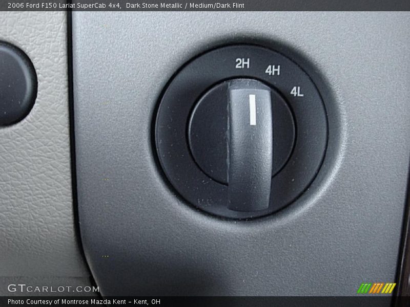 Dark Stone Metallic / Medium/Dark Flint 2006 Ford F150 Lariat SuperCab 4x4