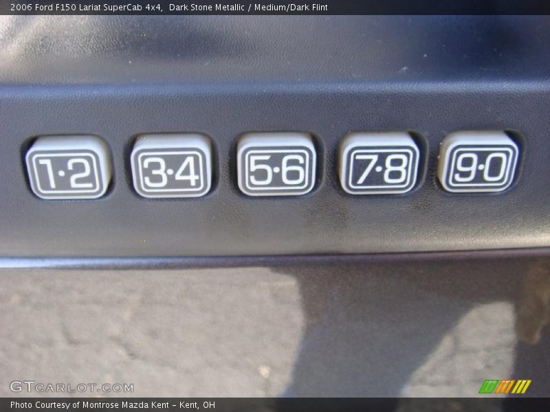 Dark Stone Metallic / Medium/Dark Flint 2006 Ford F150 Lariat SuperCab 4x4