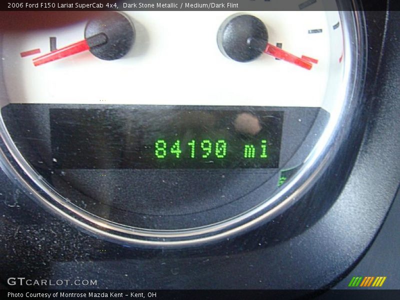 Dark Stone Metallic / Medium/Dark Flint 2006 Ford F150 Lariat SuperCab 4x4