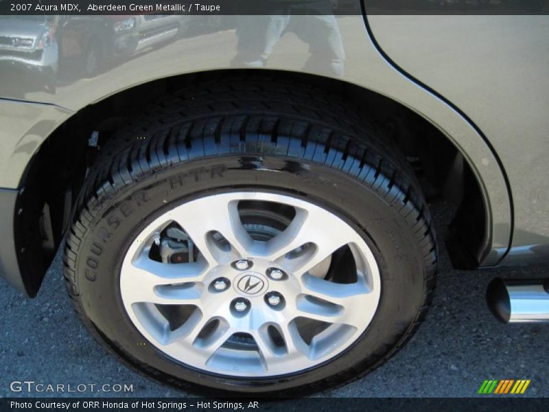 Aberdeen Green Metallic / Taupe 2007 Acura MDX