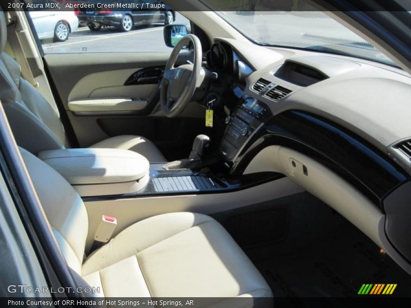 Aberdeen Green Metallic / Taupe 2007 Acura MDX