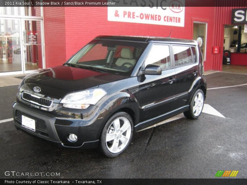 Shadow Black / Sand/Black Premium Leather 2011 Kia Soul !