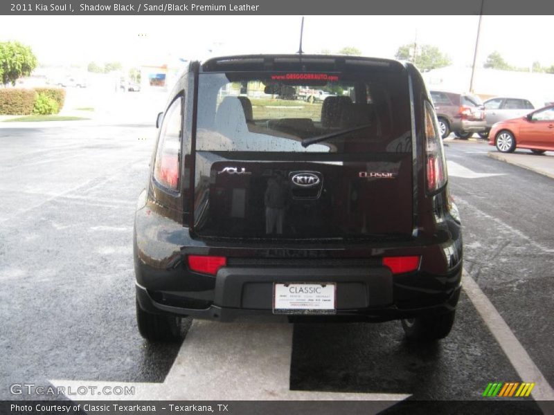 Shadow Black / Sand/Black Premium Leather 2011 Kia Soul !