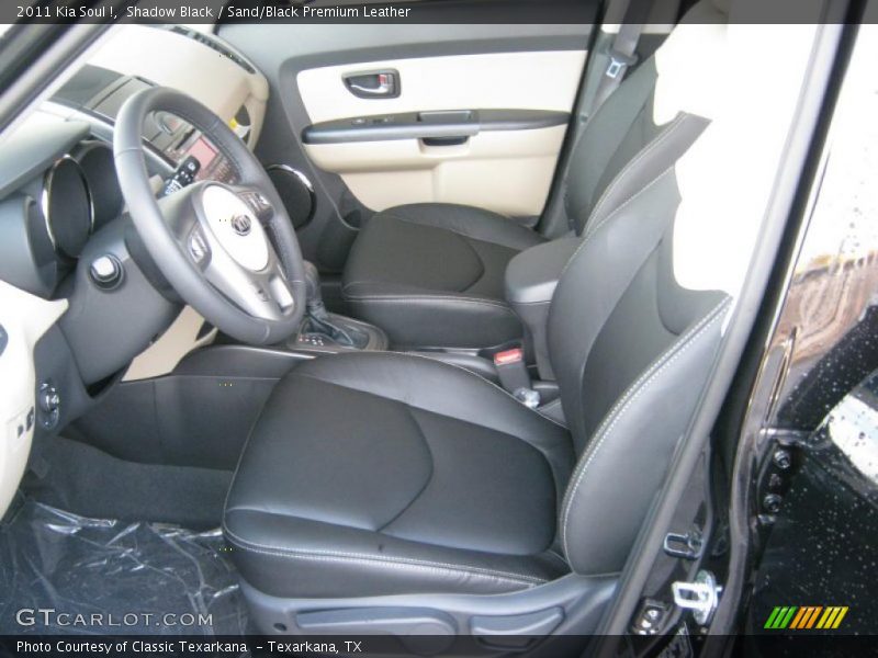 Shadow Black / Sand/Black Premium Leather 2011 Kia Soul !