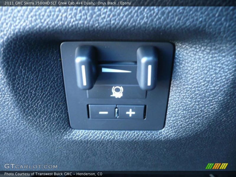 Onyx Black / Ebony 2011 GMC Sierra 3500HD SLT Crew Cab 4x4 Dually