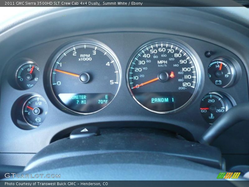  2011 Sierra 3500HD SLT Crew Cab 4x4 Dually SLT Crew Cab 4x4 Dually Gauges