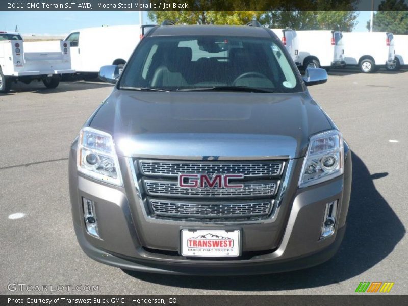 Mocha Steel Metallic / Jet Black 2011 GMC Terrain SLT AWD