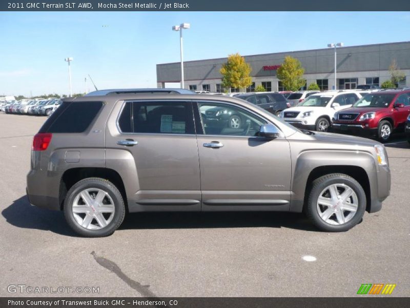 Mocha Steel Metallic / Jet Black 2011 GMC Terrain SLT AWD