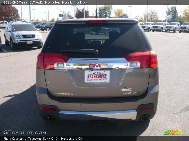 Mocha Steel Metallic / Jet Black 2011 GMC Terrain SLT AWD