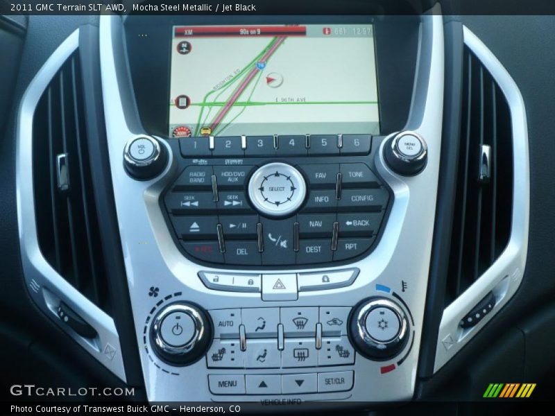 Controls of 2011 Terrain SLT AWD