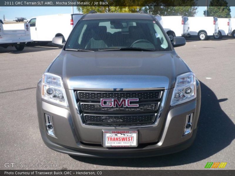 Mocha Steel Metallic / Jet Black 2011 GMC Terrain SLT AWD