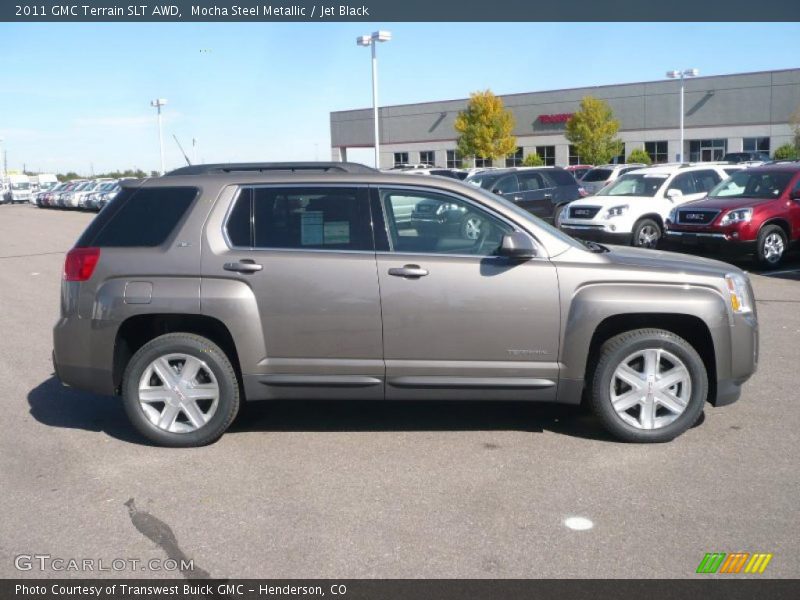 Mocha Steel Metallic / Jet Black 2011 GMC Terrain SLT AWD