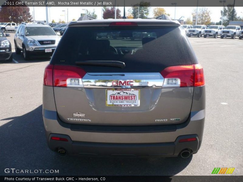 Mocha Steel Metallic / Jet Black 2011 GMC Terrain SLT AWD