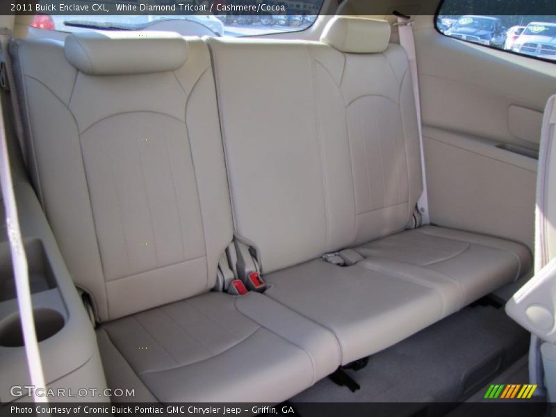 White Diamond Tricoat / Cashmere/Cocoa 2011 Buick Enclave CXL