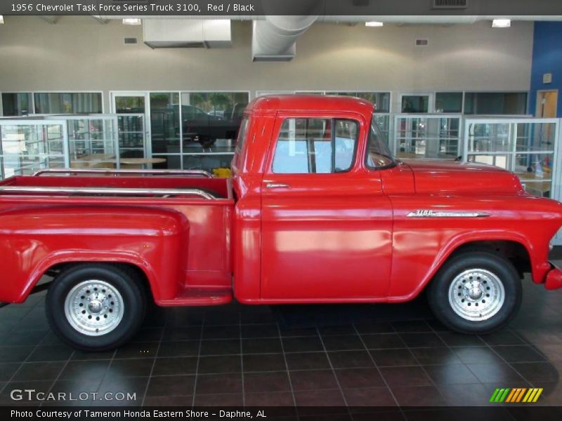 Red / Black 1956 Chevrolet Task Force Series Truck 3100