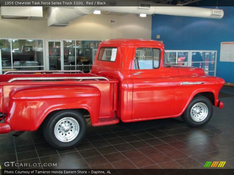 Red / Black 1956 Chevrolet Task Force Series Truck 3100