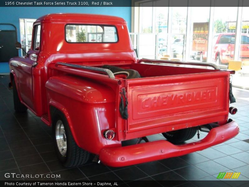 Red / Black 1956 Chevrolet Task Force Series Truck 3100