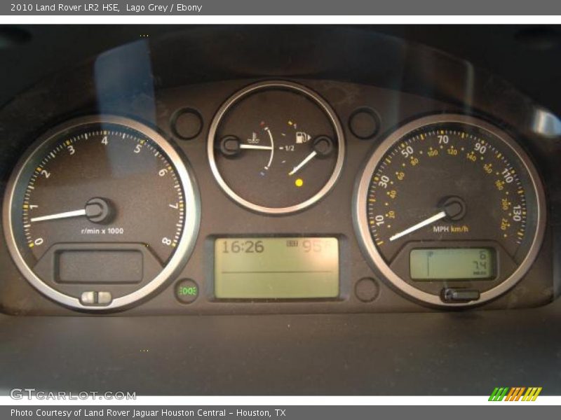  2010 LR2 HSE HSE Gauges
