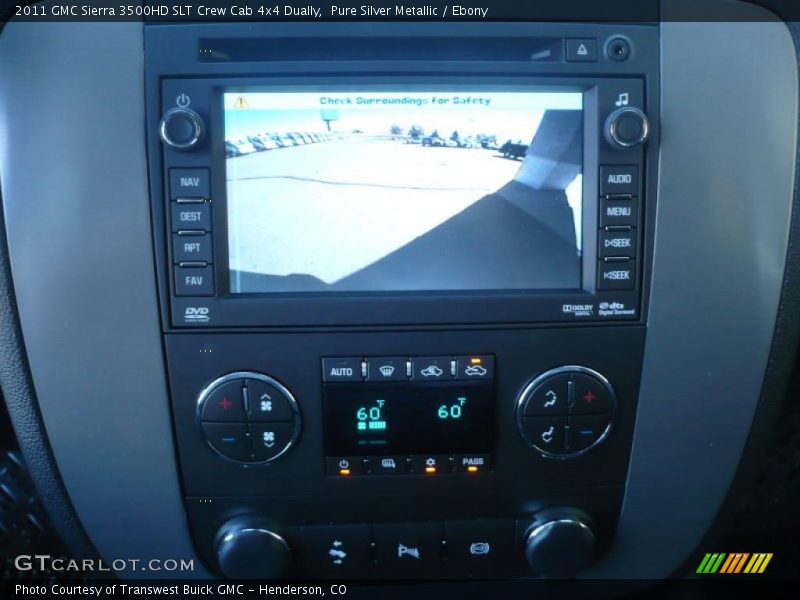 Controls of 2011 Sierra 3500HD SLT Crew Cab 4x4 Dually