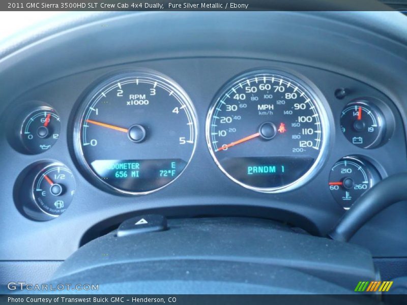  2011 Sierra 3500HD SLT Crew Cab 4x4 Dually SLT Crew Cab 4x4 Dually Gauges