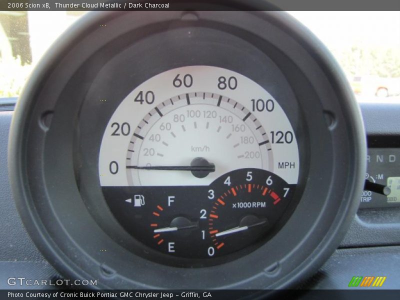 Thunder Cloud Metallic / Dark Charcoal 2006 Scion xB