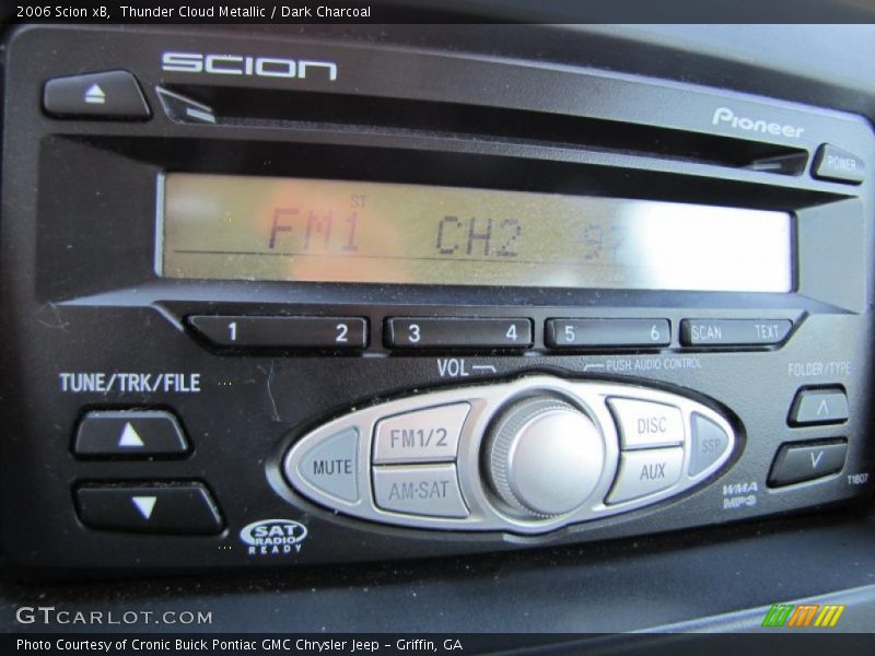Thunder Cloud Metallic / Dark Charcoal 2006 Scion xB