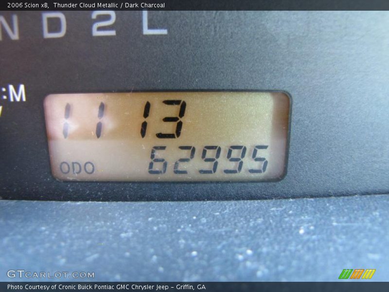 Thunder Cloud Metallic / Dark Charcoal 2006 Scion xB