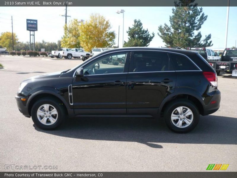 Black Onyx / Tan 2010 Saturn VUE XE