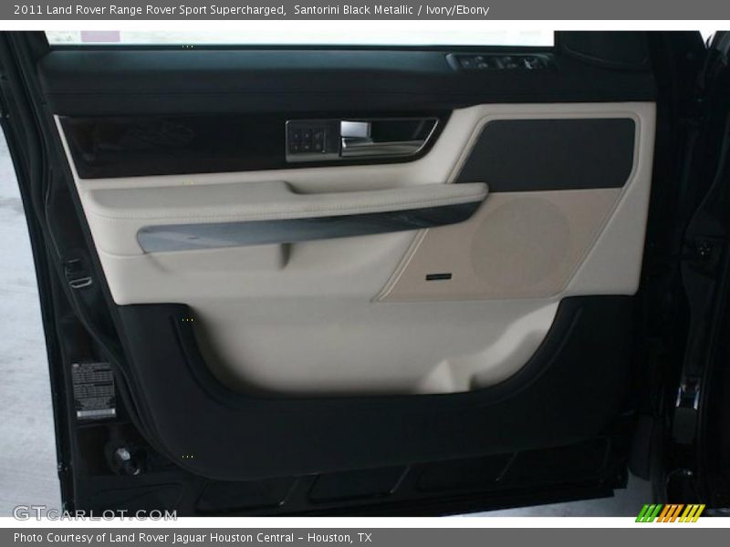  2011 Range Rover Sport Supercharged Ivory/Ebony Interior