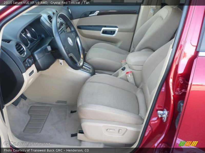 Tan Interior - 2010 VUE XR V6 AWD 