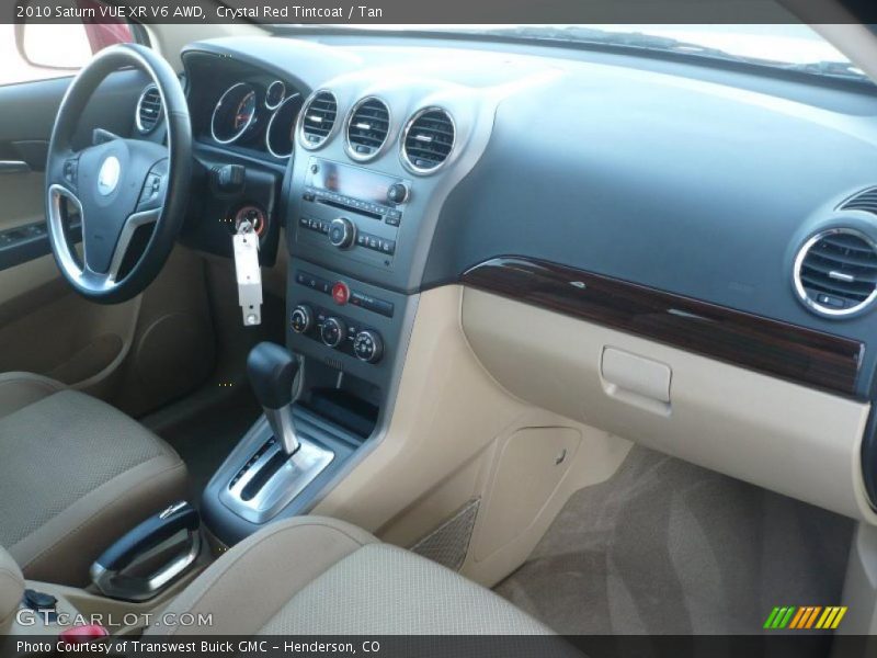 Dashboard of 2010 VUE XR V6 AWD