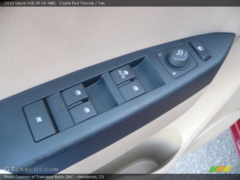 Controls of 2010 VUE XR V6 AWD