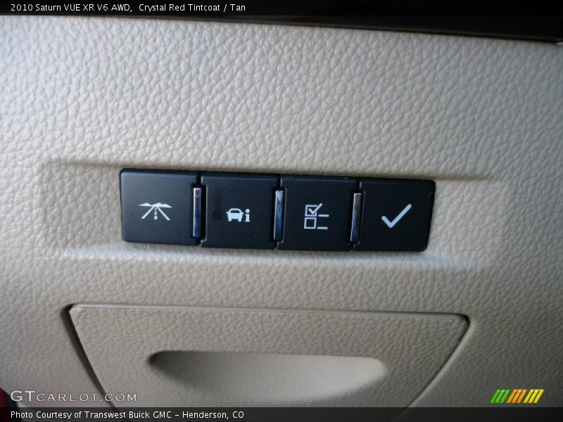 Crystal Red Tintcoat / Tan 2010 Saturn VUE XR V6 AWD