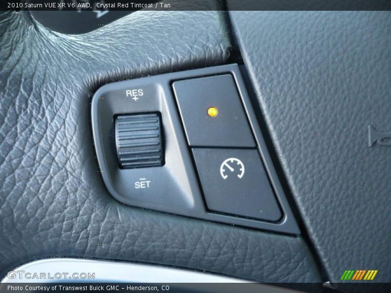 Crystal Red Tintcoat / Tan 2010 Saturn VUE XR V6 AWD