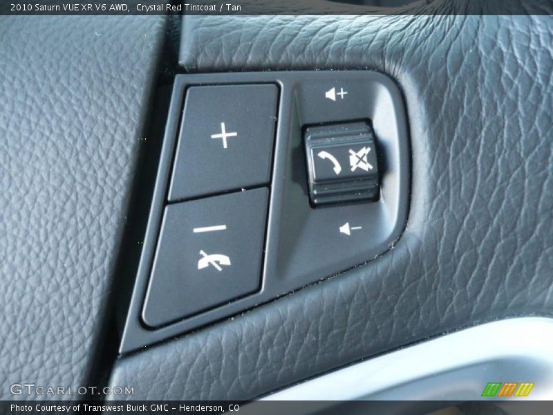 Crystal Red Tintcoat / Tan 2010 Saturn VUE XR V6 AWD